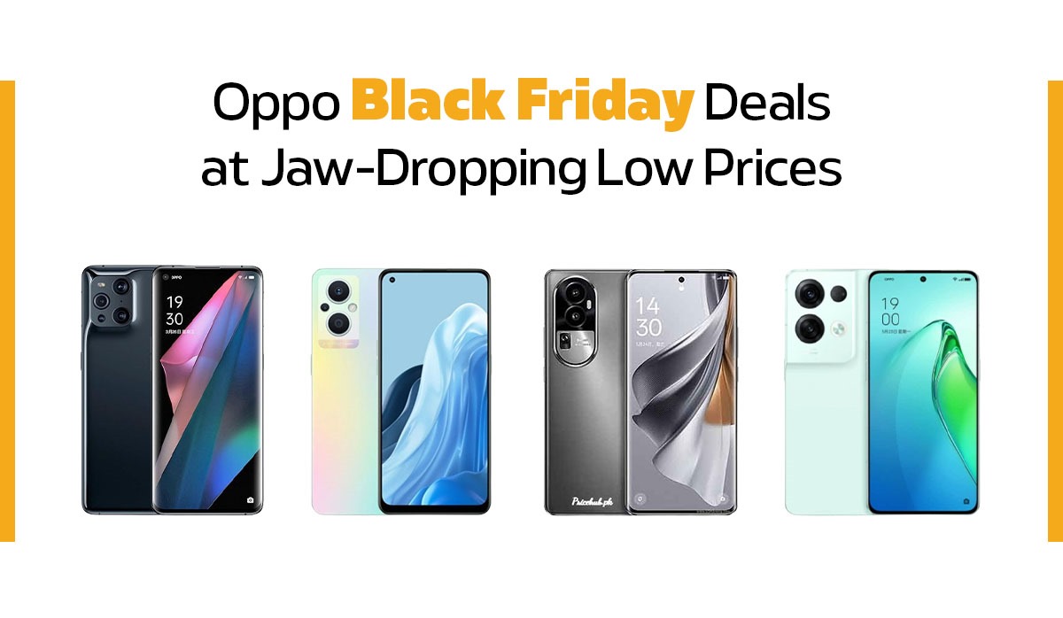 Oppo Black Friday Deals at Jaw-Dropping Low Prices